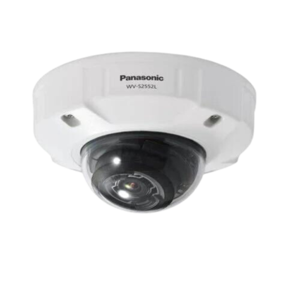 Panasonic WV-S2552L 5MP Vandal Resistant Outdoor Dome Network Camera